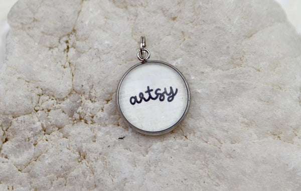 Artsy Bubble Charm