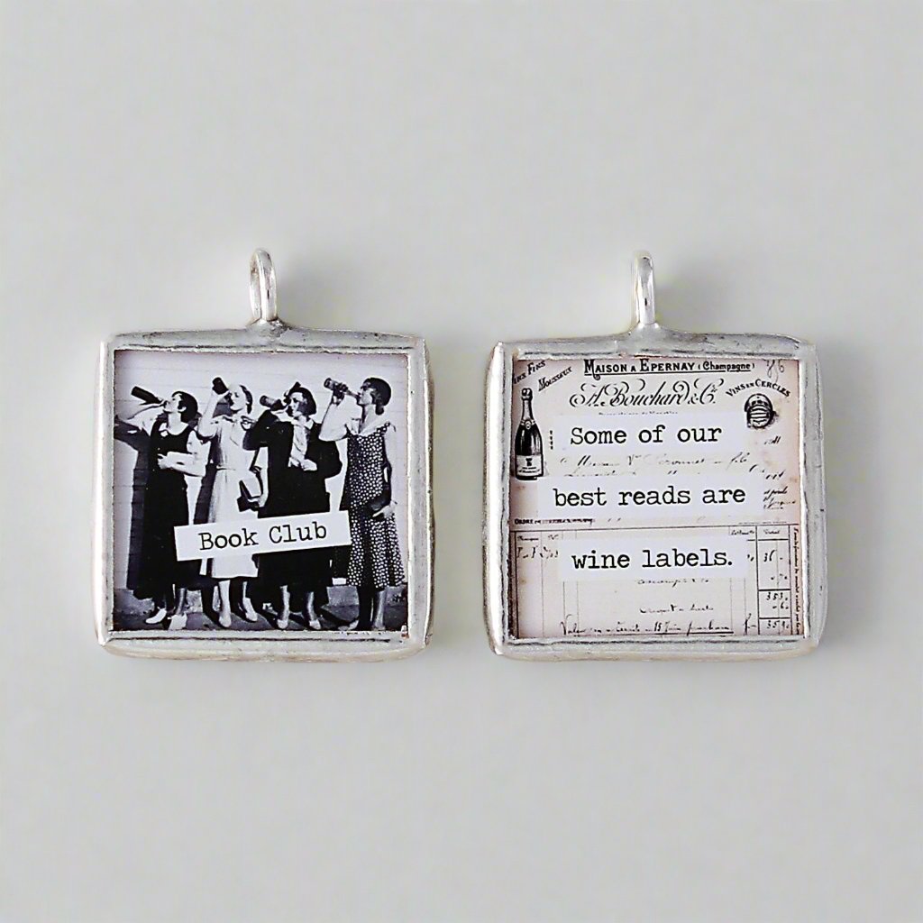 Book Club Charm - Jennifer Dahl Designs