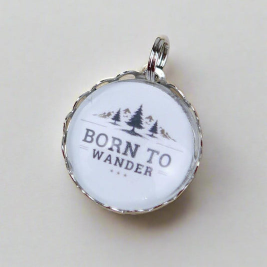 Born to wander charm - Jennifer Dahl Designs