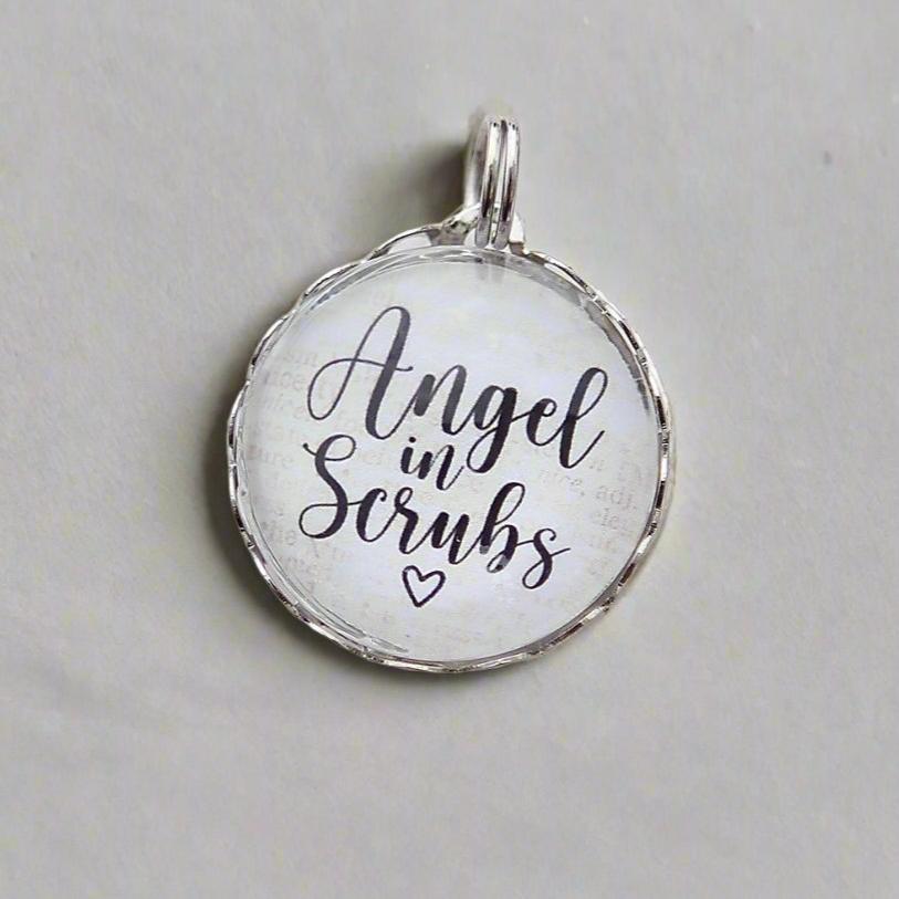 Angel in Scrubs Bubble Charm