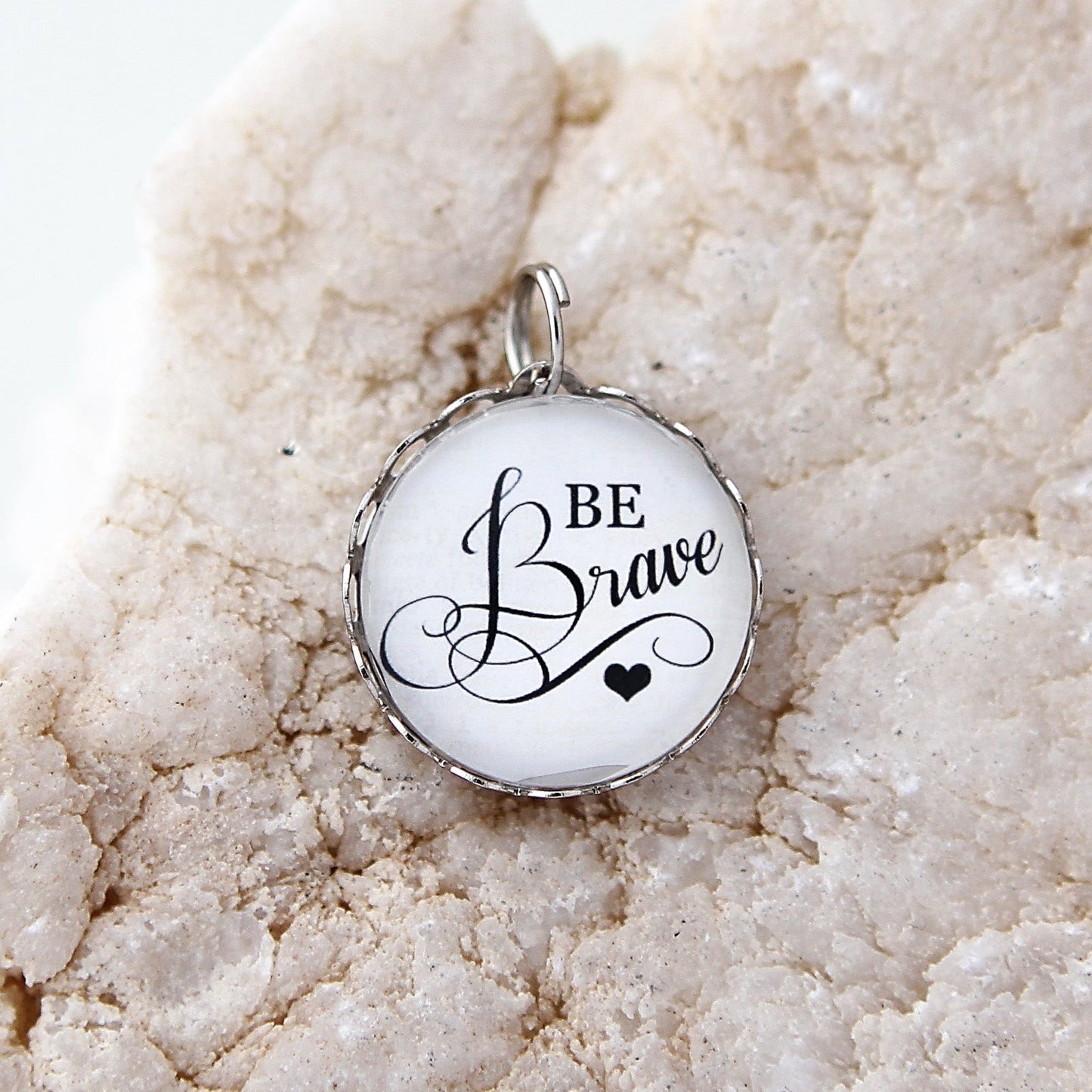 Be Brave Bubble Charm - Jennifer Dahl Designs