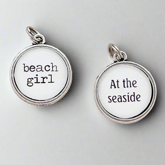 At The Seaside Double Bubble Charm