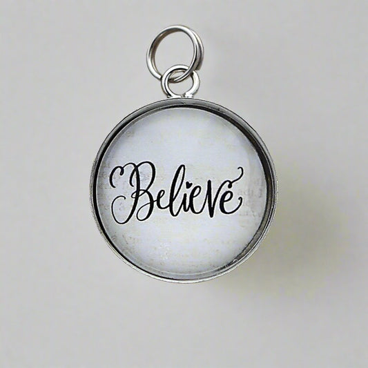 Believe Bubble Charm