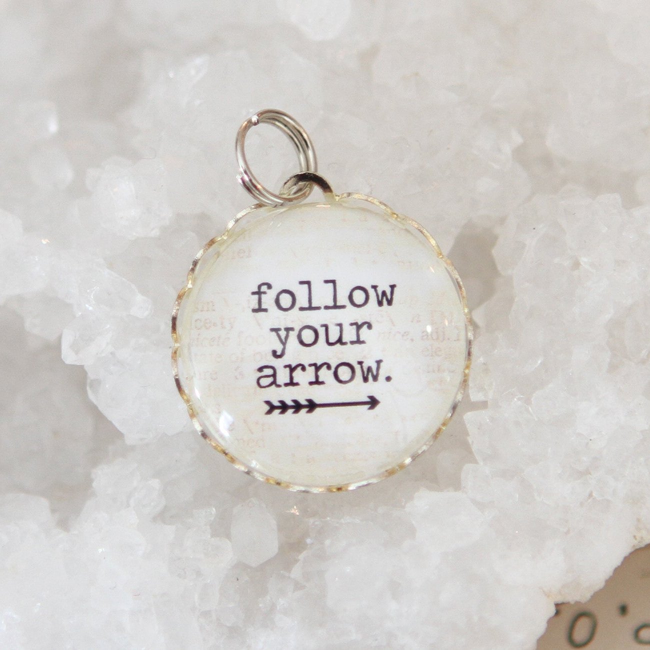 Follow Your Arrow Bubble Charm - Jennifer Dahl Designs