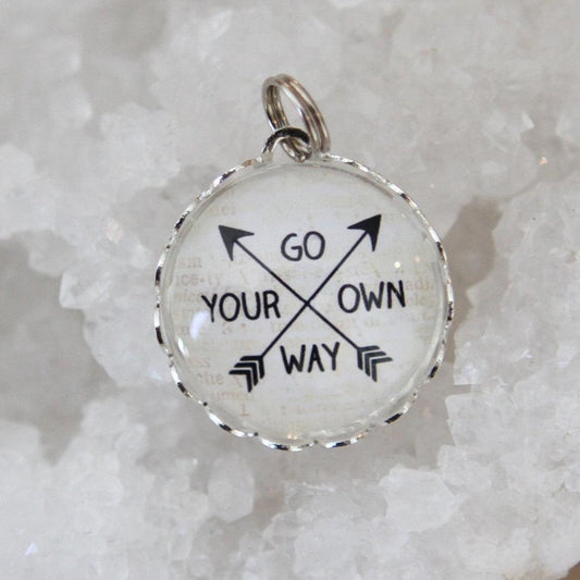 Go Your Own Way Bubble Charm - Jennifer Dahl Designs