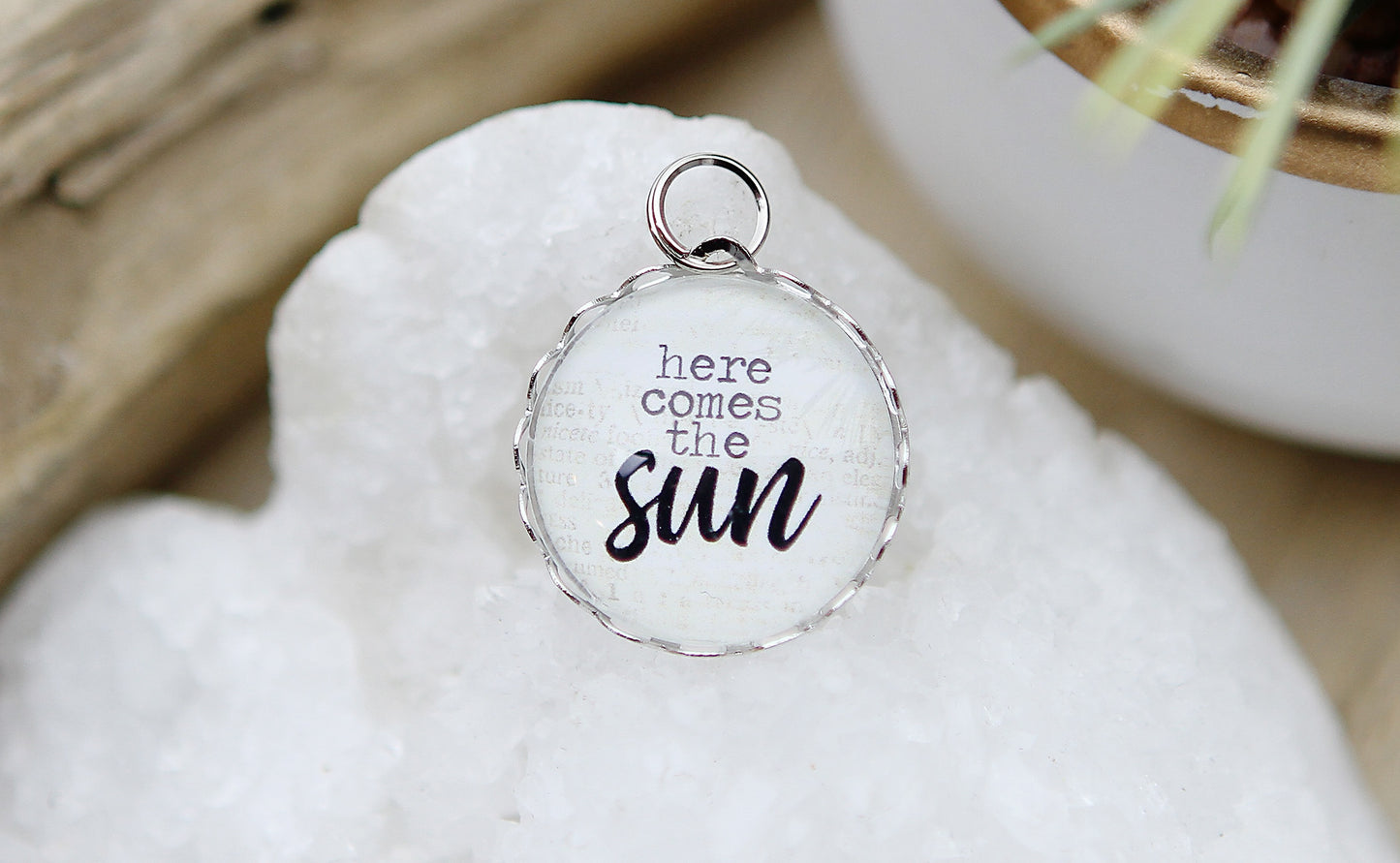 Here Comes The Sun Bubble Charm