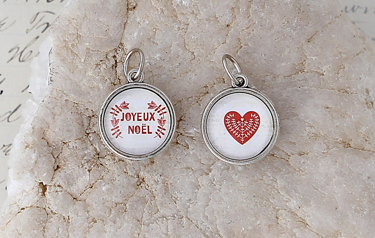 Joyeux Noel Double Bubble Charm