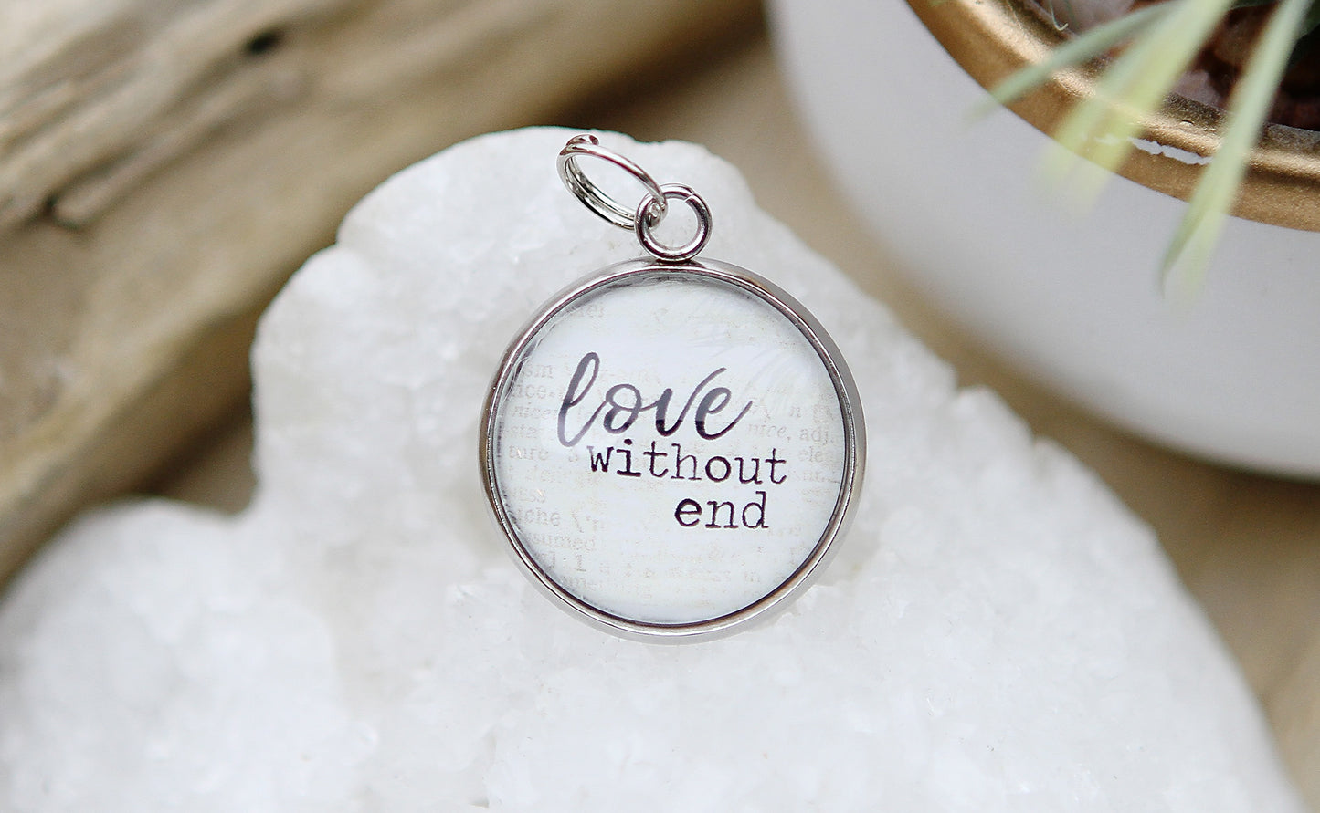 Love Without End Bubble Charm