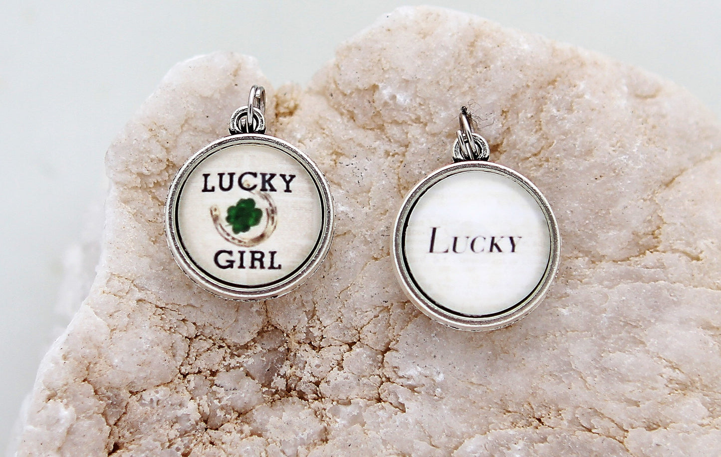 Lucky Girl Double Bubble Charm