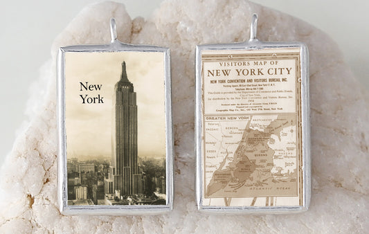 New York Soldered Art Charm