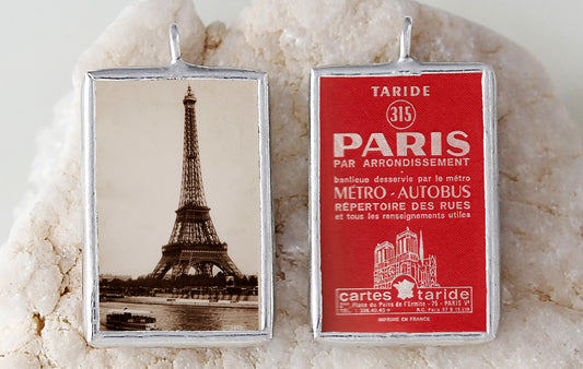 Paris Soldered Art Charm