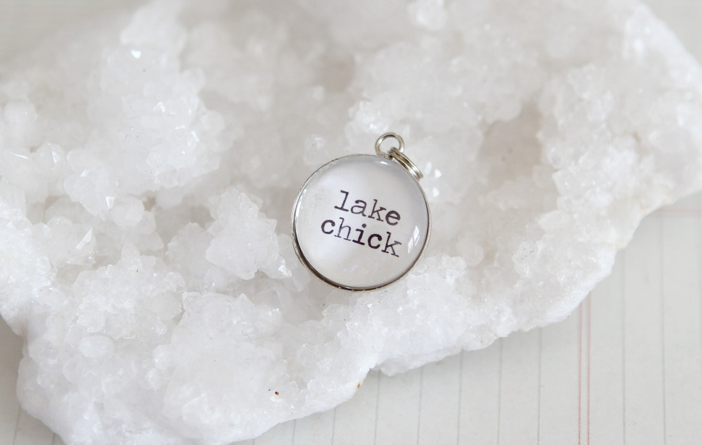 Lake Chick Bubble Charm - Jennifer Dahl Designs