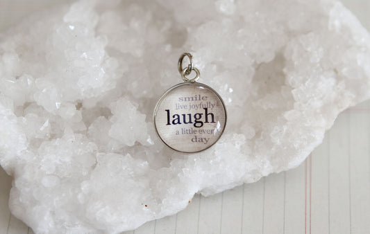 Laugh Bubble Charm - Jennifer Dahl Designs