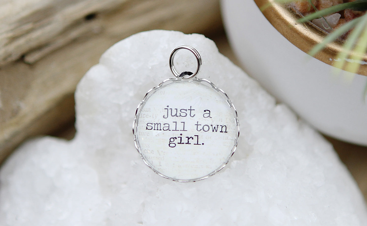 Small Town Girl Bubble Charm