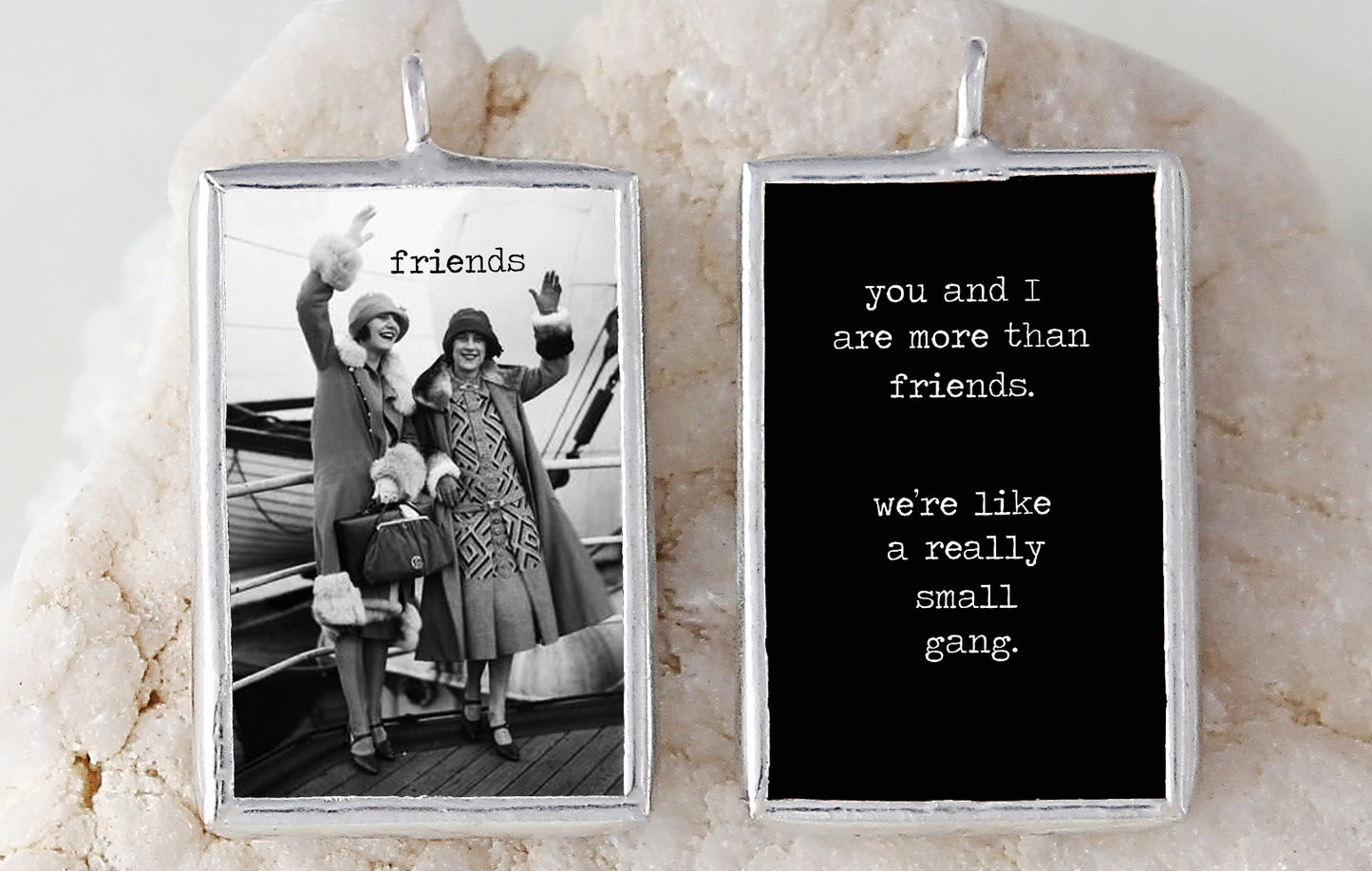 Friends Small Gang Soldered Art Charm - Jennifer Dahl Designs