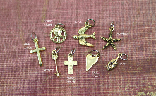 Tiny Gold Charms